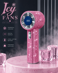 IcyFans - AC Handheld Bling Fan - Pink