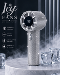 IcyFans - AC Handheld Bling Fan - Multicoloured